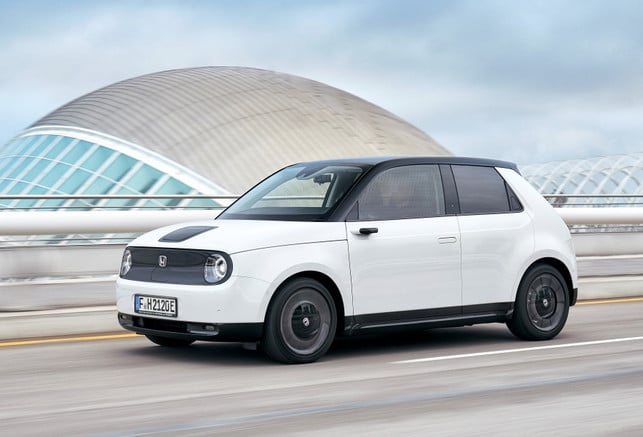 2020 Honda e Elektrischer Kleinwagen: Den Honda e gibt es gebraucht günstiger.