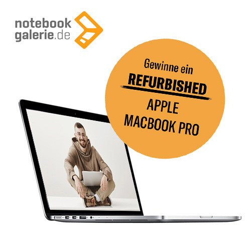 Notebookgalerie Gewinnspiel MacBook