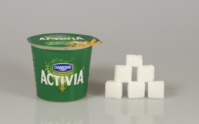 Zucker in Danone Activia Cerealien
