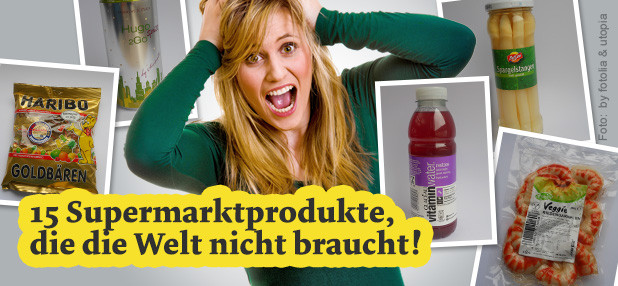 Supermarkt-Produkte