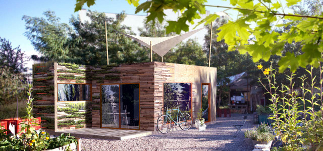 Tiny House: Diesen Sommer soll der Prototyp für "das Nest" in Berlin entstehen.