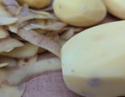 lila Flecken an Kartoffeln