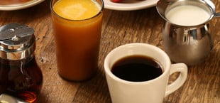 Lebensmittel auf leeren Magen