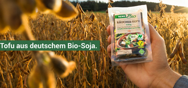 REWE Bio-Soja aus Deutschland nachhaltiger Tofu