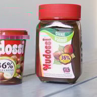 Nudossi Nutella-Alternative ohne Palmöl Nudossi im Glas: Nuss-Nougat-Creme ohne Palmöl