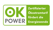 ok-power Siegel Ökostrom Teaser ok-power Siegel Ökostrom Teaser