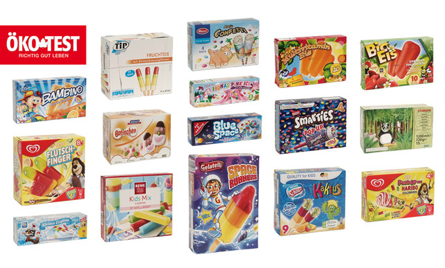 Kindereis Öko-Test Nur ein Kinder-Eis überzeugt die Tester.