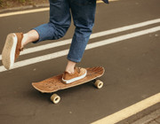 Skateboard nachhaltiges Holz