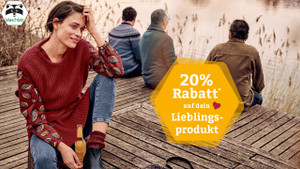 Waschbär Green Shopping 20 % Rabatt