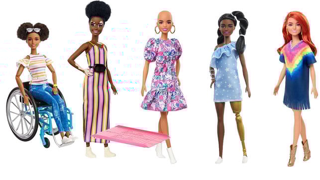 geschenke-nicht-schenken-barbie-divers-mattel-1280x720 Eine neue Generation von Barbies zeigt Kindern, wie unterschiedlich Menschen sind.