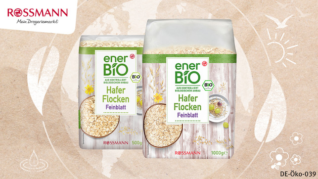 enerBiO Hafer Flocken Feinblatt enerBiO Hafer Flocken Feinblatt