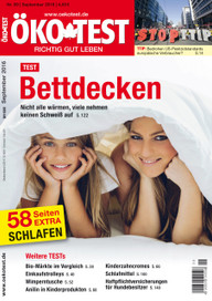 Öko-Test 9/2016 Öko-Test 9/2016 u.a. über Bio-Supermärkte