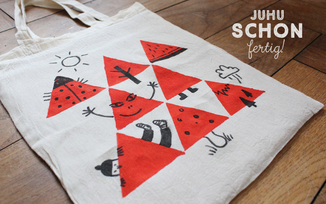 diy-taschen-bemalen-8-ergebnis-u-miro-poferl-161027-1280x800 DIY Stoffbeutel, Jutebeutel selber bemalen Anleitung