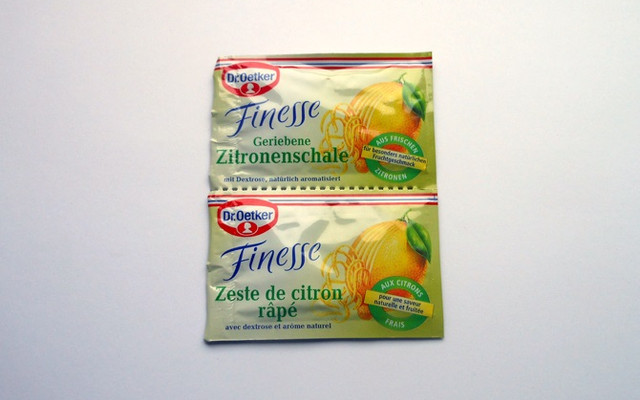 Faule Frische – Zitronenschale im Tütchen