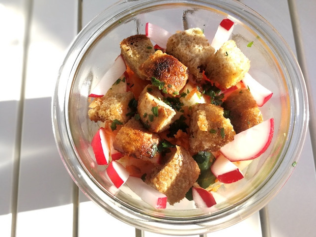 edf Chicoreesalat mit Croutons