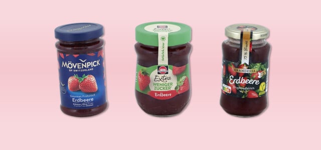 Erdbeermarmelade im Test: Öko-Test findet viele Pestizide