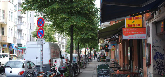 Berlin nachhaltig Simon Dach Straße
