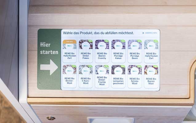 REWE Produkttest unverpackt stationen gutschein gewinnen