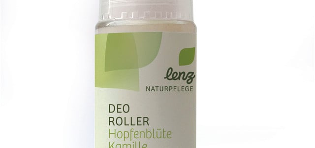 Deo-Roller mit Bio-Hopfen & Bio-Kamille (Foto: Lenz Naturkosmetik)