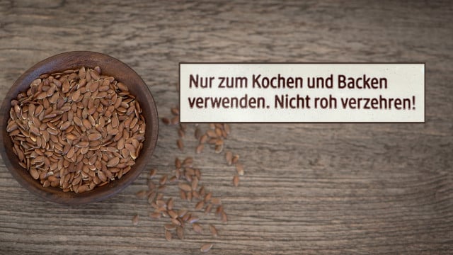 Leinsamen nicht roh essen? Was es mit dem Warnhinweis auf sich hat Leinsamen nicht roh essen