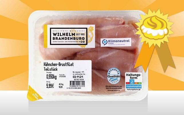 Gewinner-z-Foodwatch-20211214-1280x800 Der Gewinner des Goldenen Windbeutels: Wilhelm Brandenburg Hähnchen-Brustfilet von Rewe.