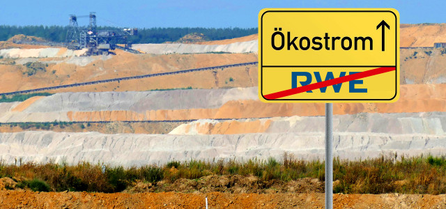 RWE boykottieren und zu Ökostrom wechseln