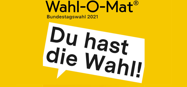 Der Wahl-o-Mat für die Bundestagswahl 2021 ist jetzt live