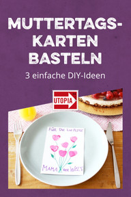 muttertagskarten-basteln Muttertagskarten basteln: 3 einfache DIY-Ideen