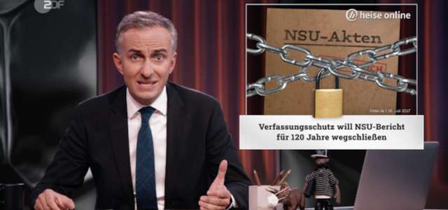 Kanzler Scholz kritisiert Böhmermanns NSU-Recherche scharf