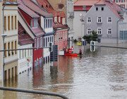 Eine Analyse der World Weather Attribution Initiative zeigt die Wahrscheinlichkeit von Hochwasser.