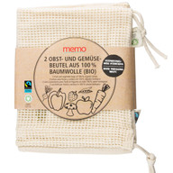 Fairtrade GOTS Baumwollbeutel memo Fairtrade GOTS Baumwollbeutel memo