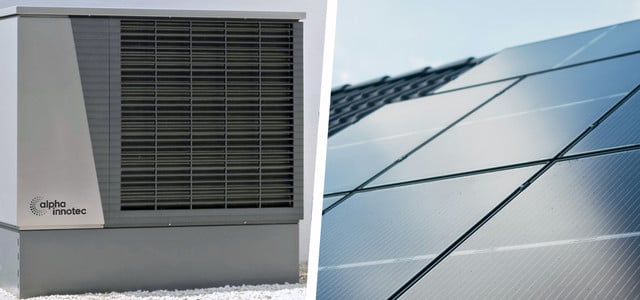 Wärmepumpe mit Photovoltaik kombinieren