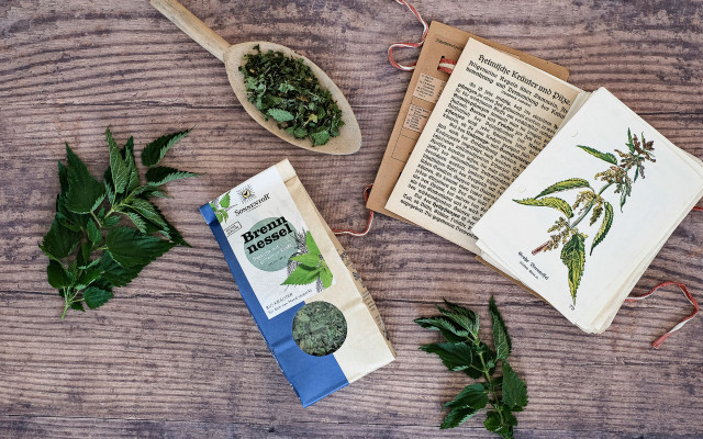 Sonnentor Brennnessel Tee Gewürze Herbst Winter