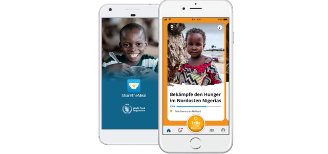 App ShareTheMeal des UN-Welternährungsprogramms