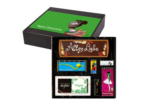 Zotter-VeganeGlücksstücke-ku-Zotter-231130 Vegane Glücksstücke: Mottobox mit Schokolade von Zott