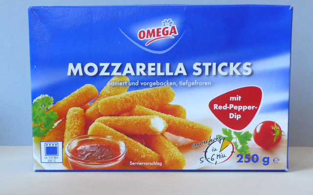 TK Mozzarella-Sticks mit Red-Pepper-Dip von ZHG