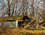 Holzhäuser Holzhaus Ruine