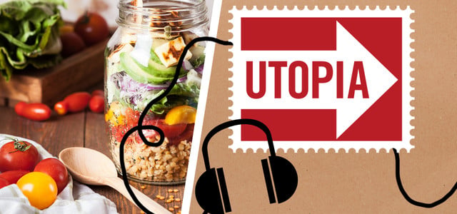 Ist vegane Ernährung gesund? Mehr dazu hört ihr im Utopia Podcast