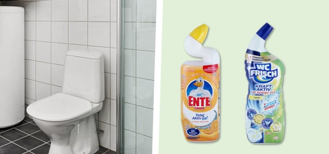 WC Ente und WC Frisch: Toiletten-Reiniger im Test