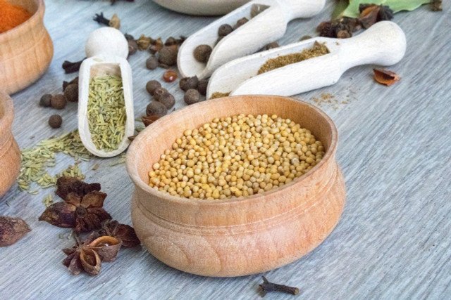 Mustard for heartburn: Unprocessed grains can also help.