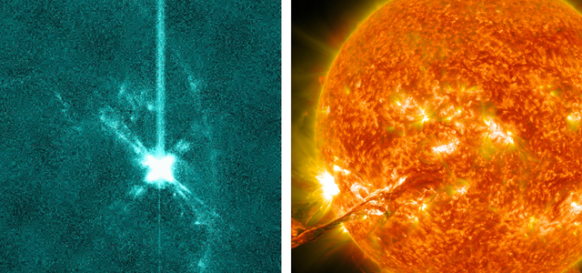 Eine der stärksten Sonneneruptionen jemals beobachtet - was bedeutet das?
