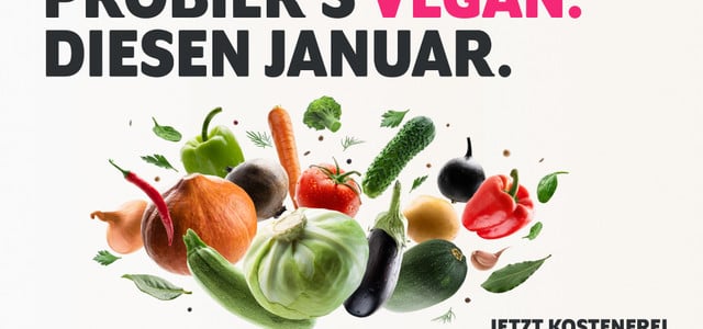 Veganuary 2025: Probiers vegan. Diesen Januar.