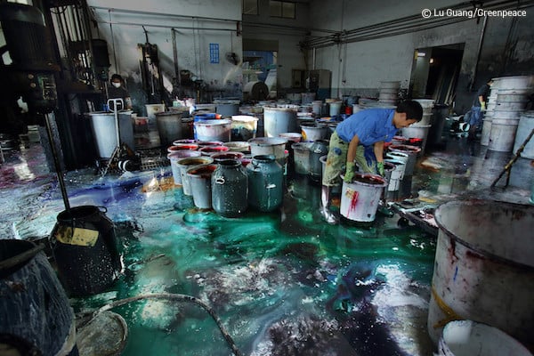 Schattenseite der Textilindustrie Greenpeace