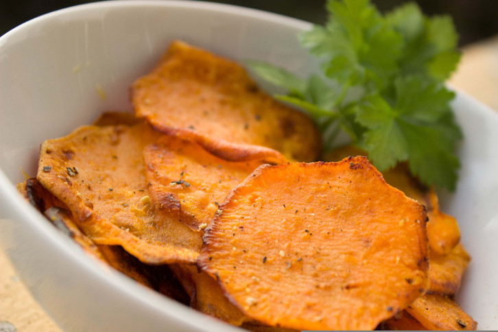 Süßkartoffeln sind rundum gesund: SIe enthalten Ballaststoffe, Mineralien und Vitamine.