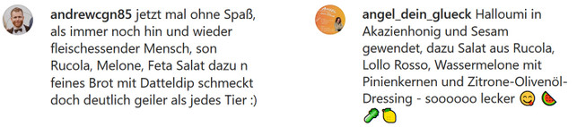 vegetarische-grillideen-s-fb-insta-200819 grillen ohne fleisch, rucola, melone, salat