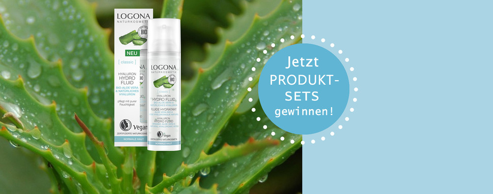 LOGONA jetzt Produktsets gewinnen Hydro Fluid