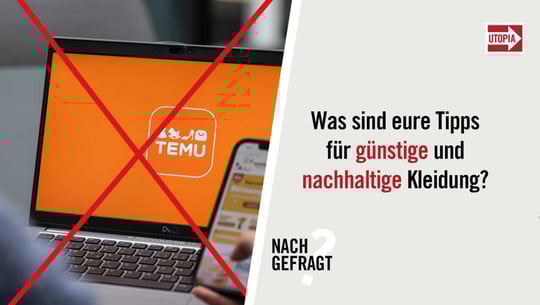 Günstige Mode, aber nicht von Temu und Shein: Tipps aus der Community Günstige Mode, aber nicht von Temu und Shein: Tipps aus der Community