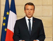 Der französische Präsident Emmanuel Macron antwortet Donald Trump: Make our planet great again.