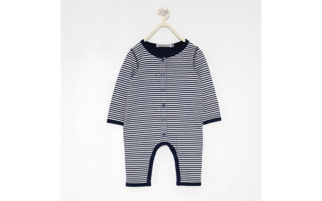 Overall Kai Babybody gestreift von Lana Overall Kai Babybody gestreift von Lana