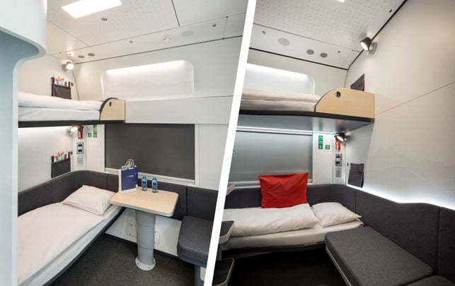 Neuer Nightjet: So sieht es in den modernen Schlaf- und Liegewagen aus Neuer Nightjet: So sieht es in den modernen Schlaf- und Liegewagen aus